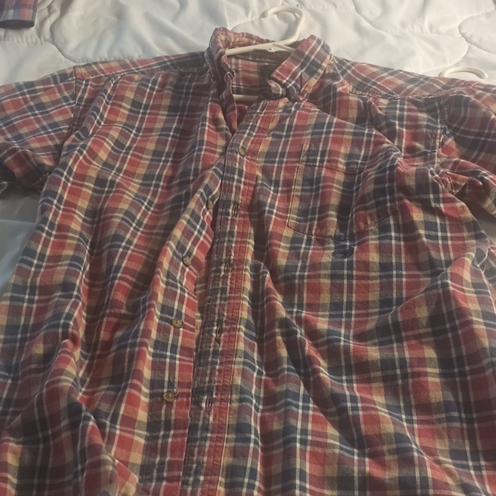 Duck Head Multicolor Plaid Button-Down Shirt